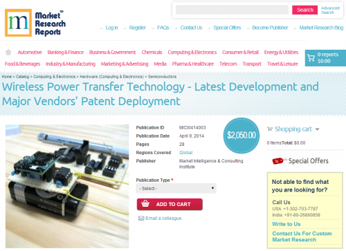 Wireless Power Transfer Technology'