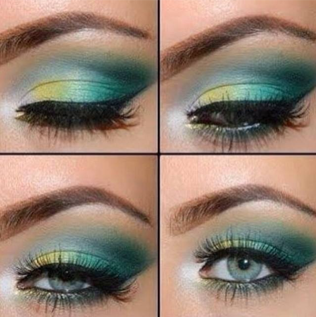 green sacha eyeshadow