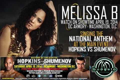 Melissa B. Sings National Anthem