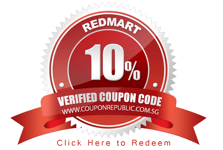 Get Up to 10% Off on your Redmart Groceries shopping'