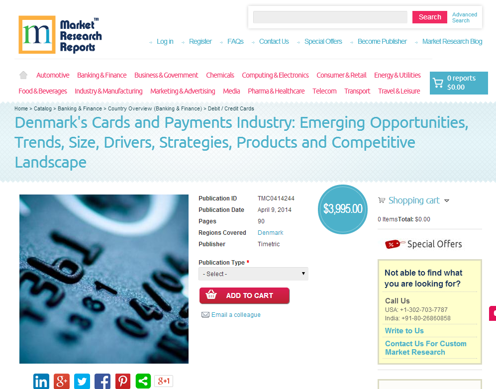 Denmark Cards and Payments Industry'