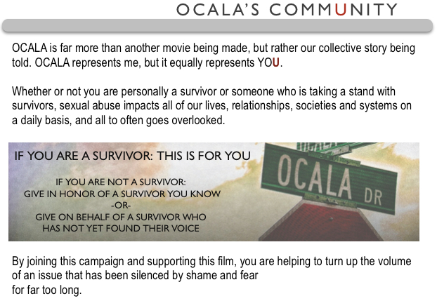 Ocala Movie Sexual Assault Awareness'