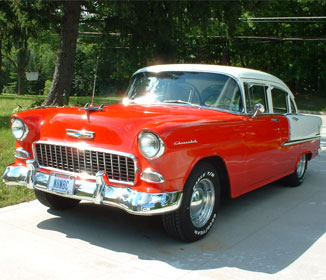 1955 Chevy For Sale with V8 Engine'