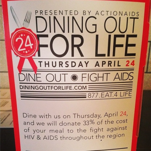 Dine with Penn6 April 24th and they will donate 33%!'