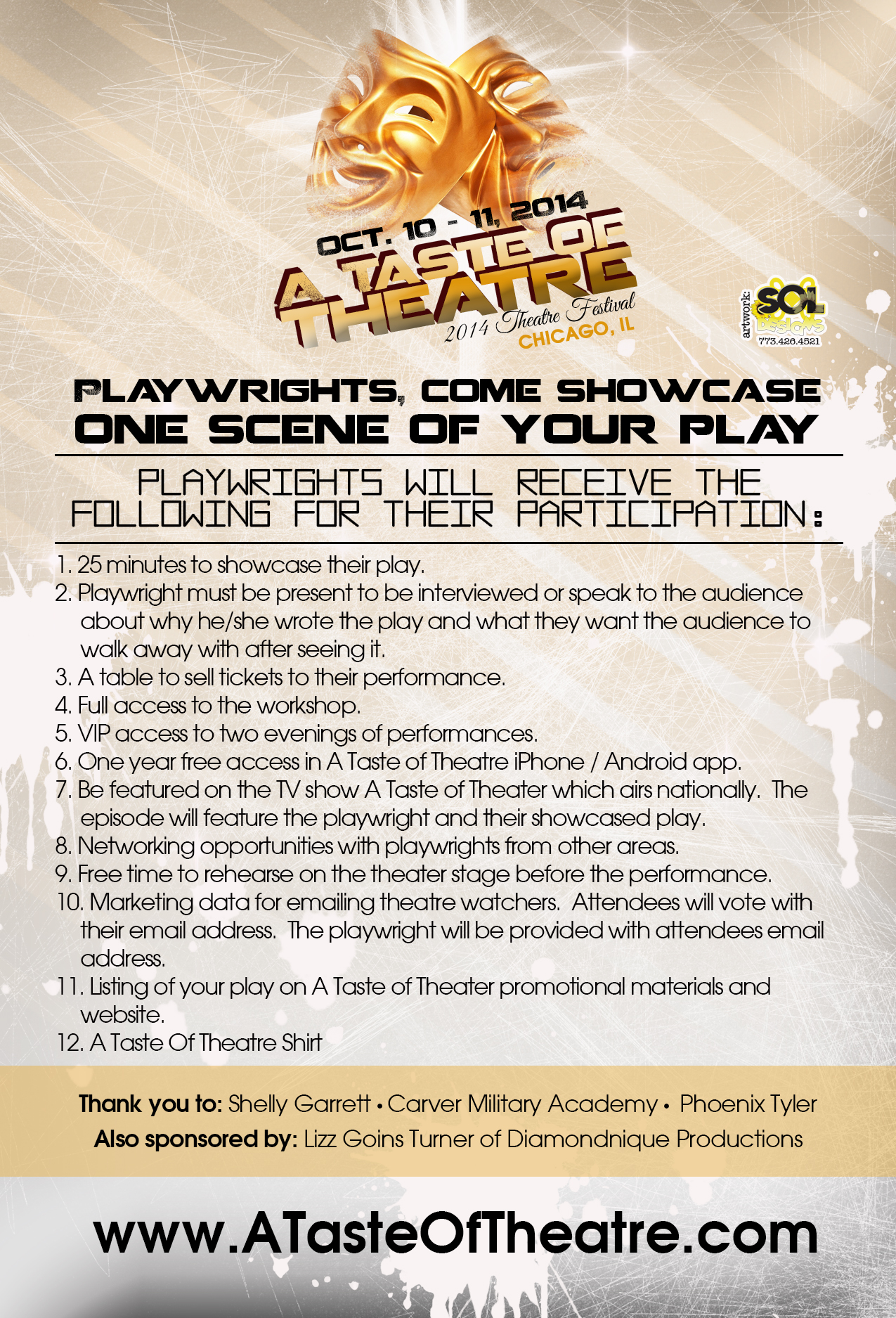 A Taste of Theater Festival 2014 by Victor Gulley'