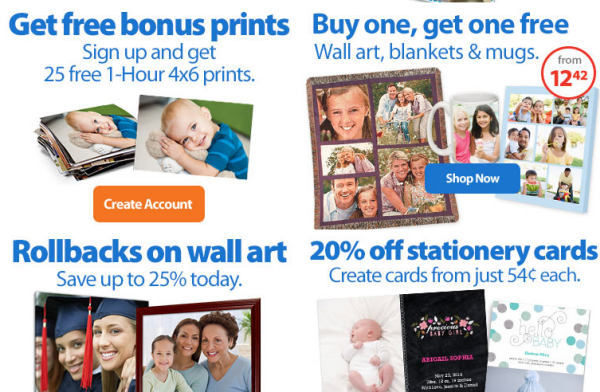 Walmart Photo Coupon Codes'