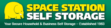 SPACE STATION - SECURE SELF STORAGE Logo