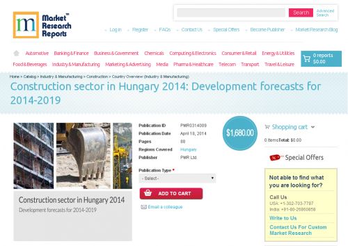 Construction sector in Hungary 2014'