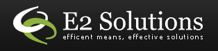 Logo for E2 Solutions'