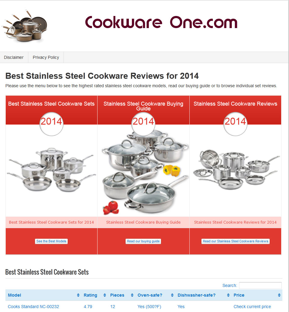 cookware one