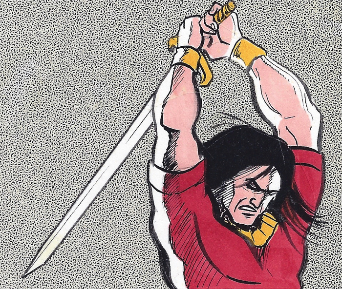 Comic Book Action Anthology  Rick Brooks'