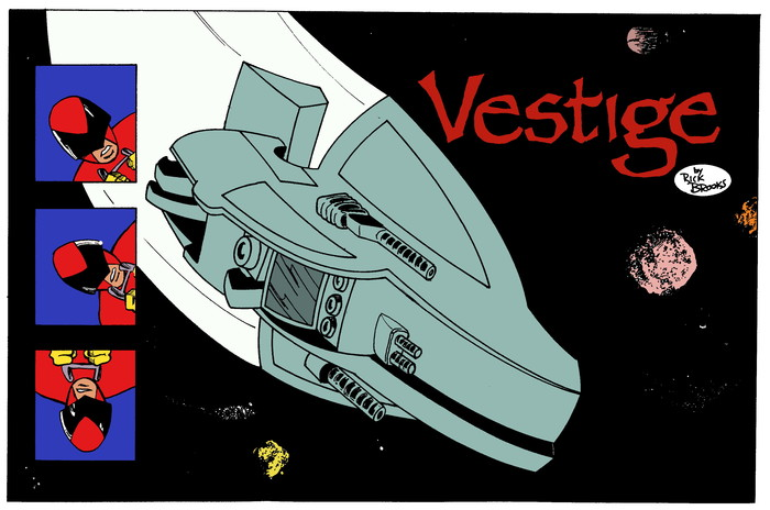 Comic Book Action Anthology  Rick Brooks'