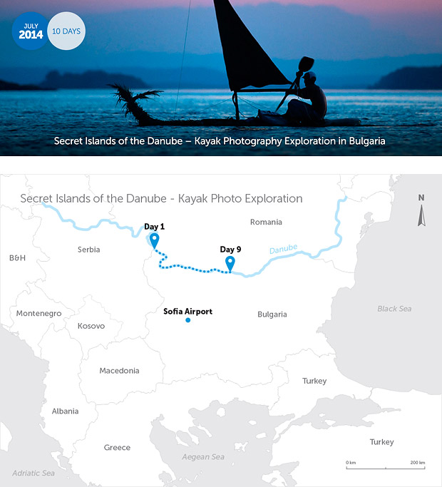 Team of Outdoor Photographers and Professional Explorers Cha