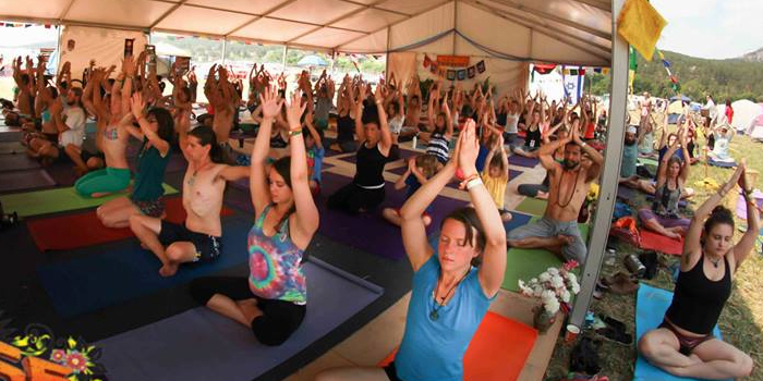 Yoga at ARISE Music Festival ☆ Aug 8, 9, 10 -  2014