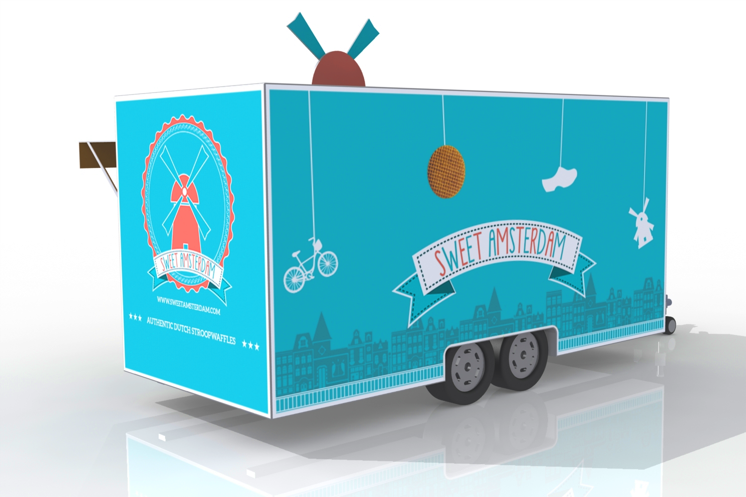 Dutch Stroop waffles and Poffertjes Sweet Amsterdam