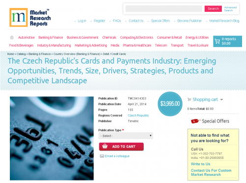 The Czech Republic's Cards and Payments Industry'