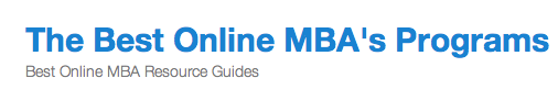The Best Online MBA&rsquo;s Programs