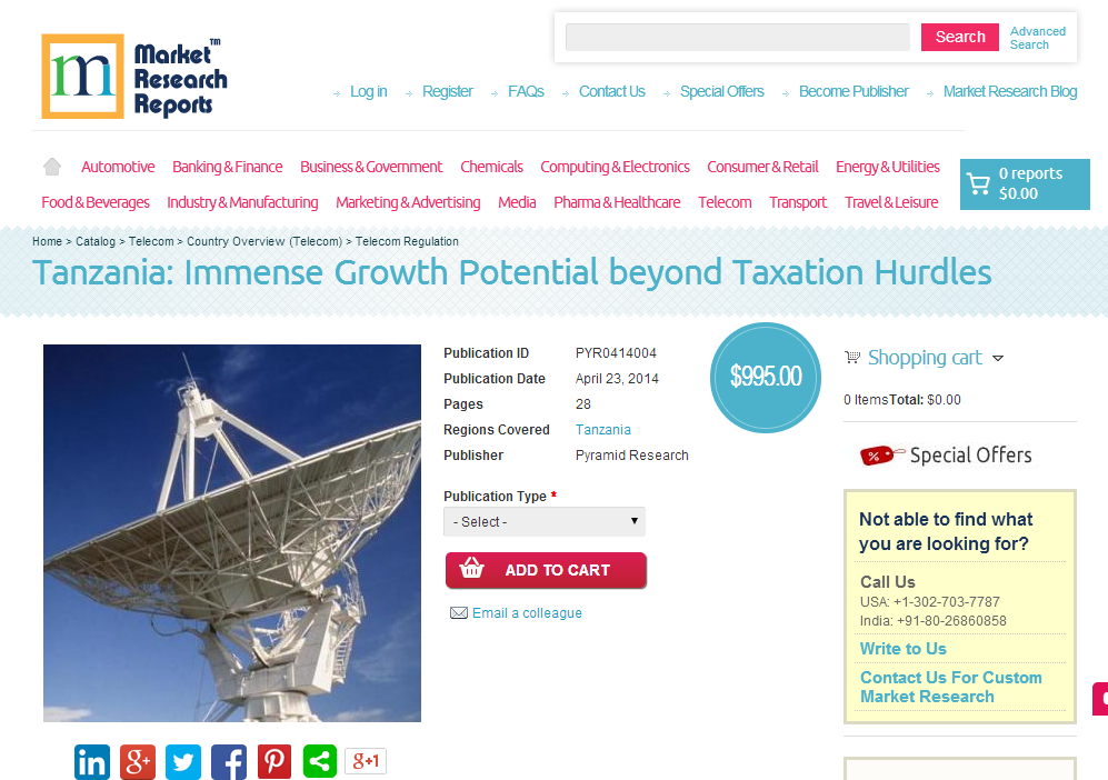 Tanzania - Immense Growth Potential beyond Taxation Hurdles'