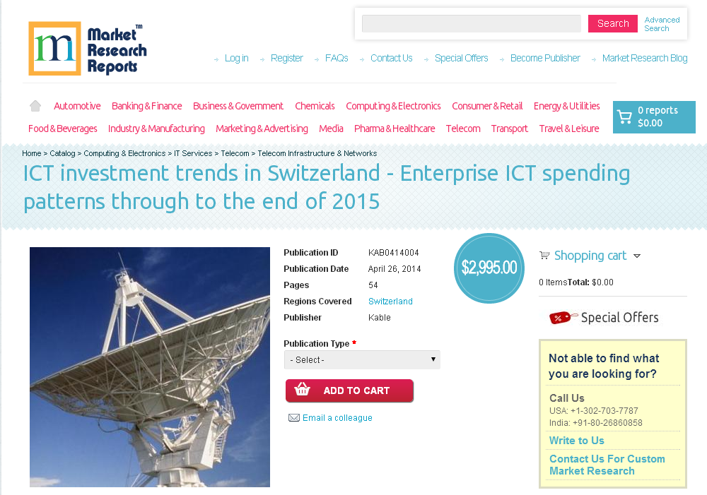 ICT investment trends in Switzerland'
