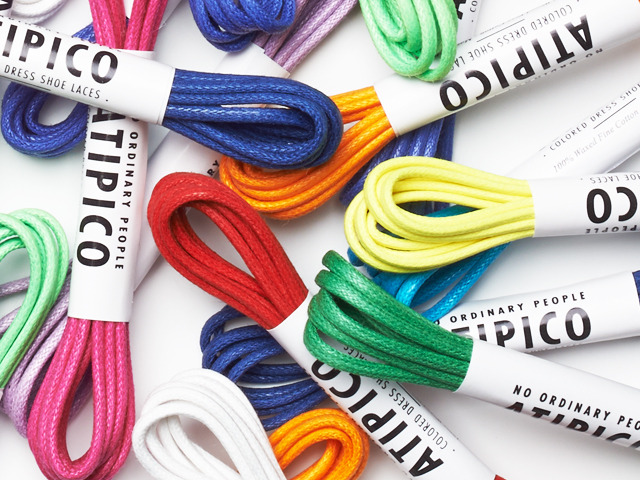 Colored Dress Shoe Laces Atipico'