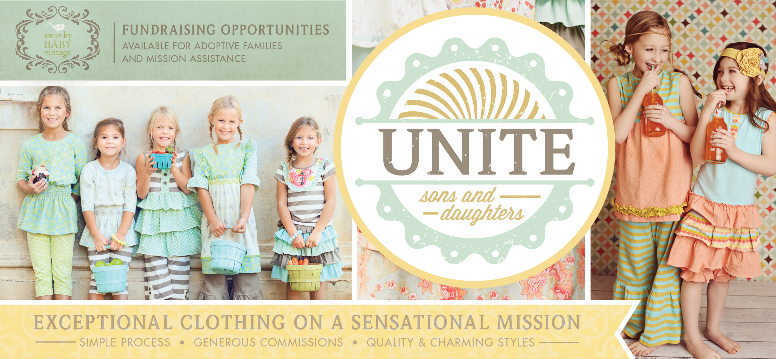 Unite Sons &amp; Daughters Program Swanky Baby Vintage