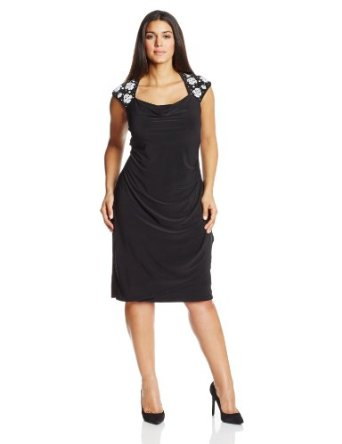 Black MSK Plus Size Dress