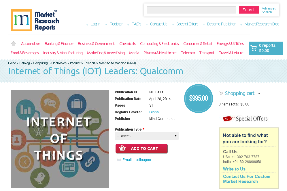 Internet of Things (IOT) Leaders - Qualcomm'