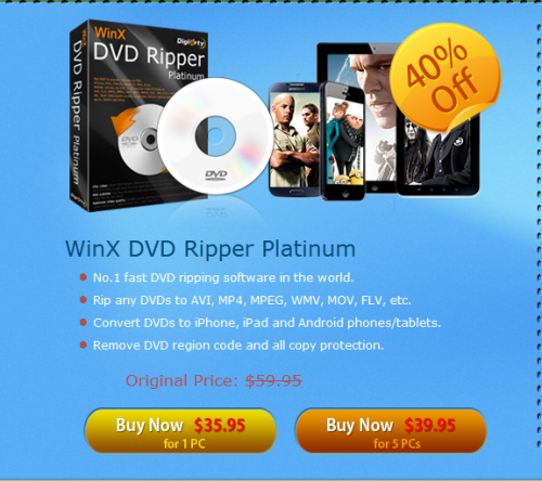 Hollywood Bollywood Movie DVD Ripper Offer'