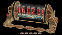 Steampunk Nixie Clock App