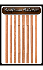 quality wood balusters'