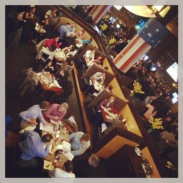 Public House NYC Restaurant Top View'