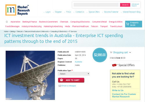 ICT investment trends in Australia'