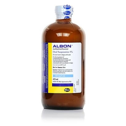 Albon 5 Oral Suspension'