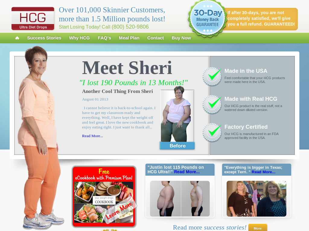 HCG Ultra Diet Official Website'