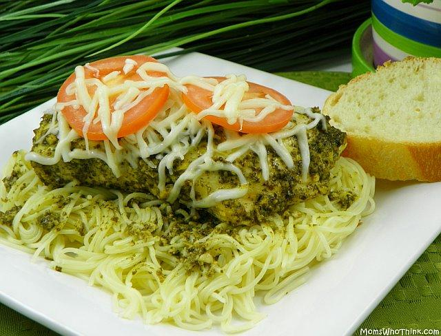 Baked Pesto Chicken