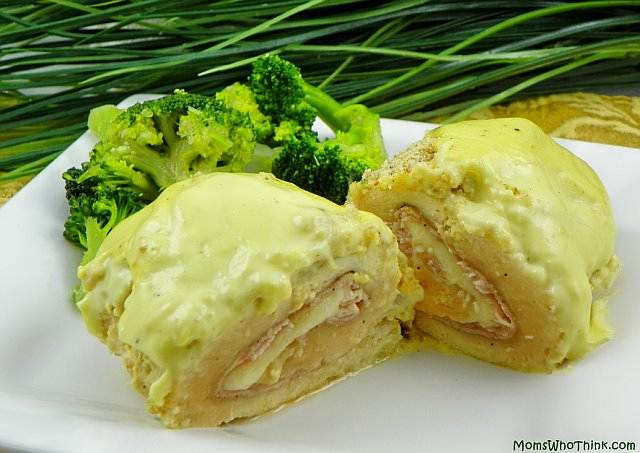 Easy Chicken Cordon Bleu'