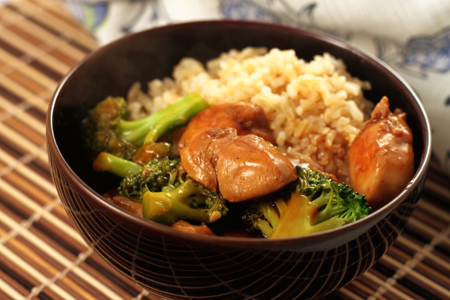 Sesame Chicken with Brocolli