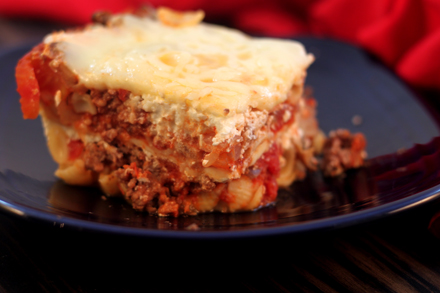 Cheesy Shell Lasagna'