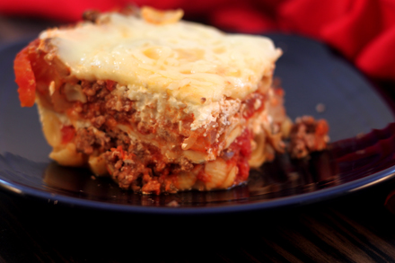 Cheesy Shell Lasagna