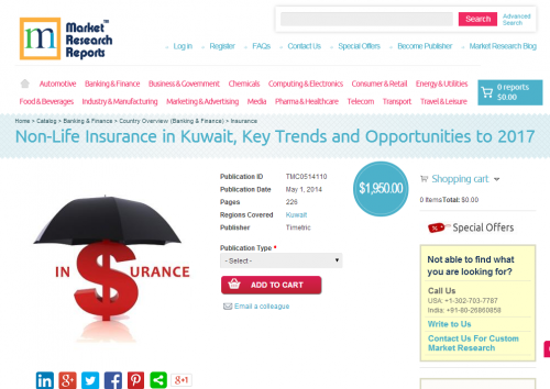 Non-Life Insurance in Kuwait: Key Trends and Opportunities'