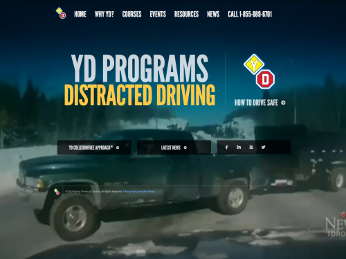Young Drivers of Canada Announces Distracted Driving Website'