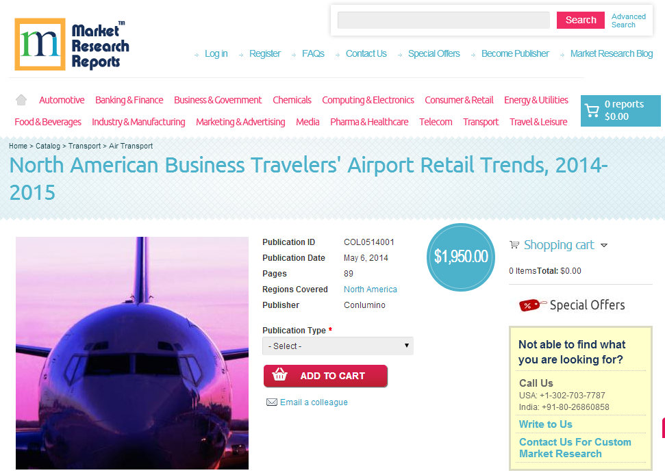 North American Business Travelers Airport Retail Trends'