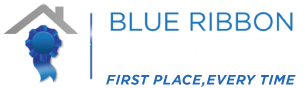 Blue Ribbon Roofing Logo