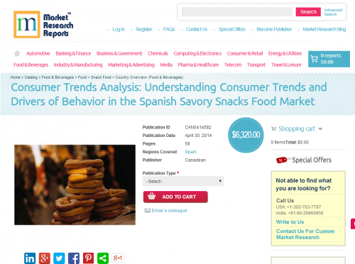 Savory Snacks Food Market - Consumer Trends Analysis'