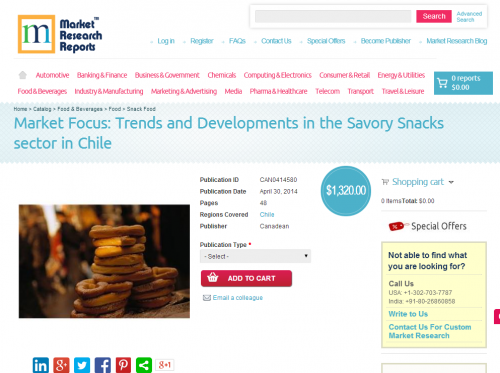Savory Snacks sector in Chile: Trends and Developments'