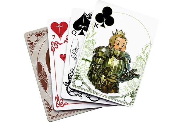 The World of Casssyno- Playing Cards by Bengal