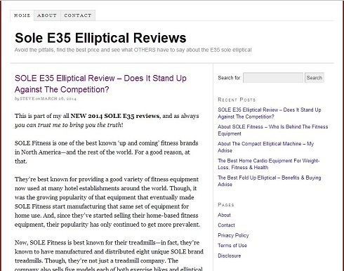 Elliptical Consumers Inc'