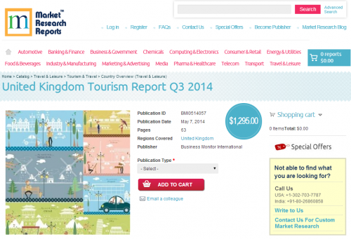 United Kingdom Tourism Report Q3 2014'