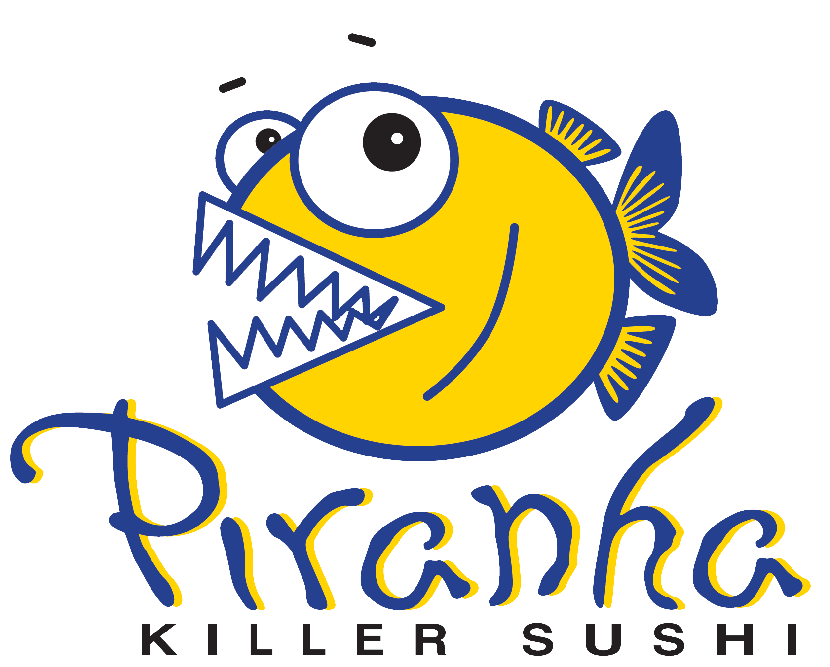 Piranha Killer Sushi logo'