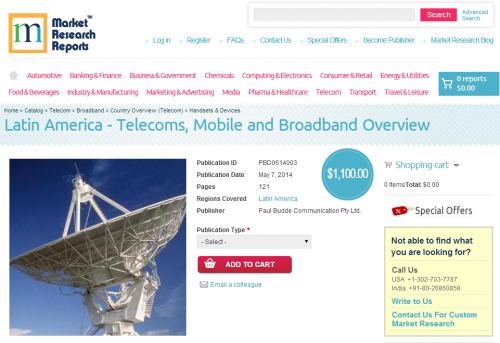 Latin America Telecoms, Mobile and Broadband Overview'